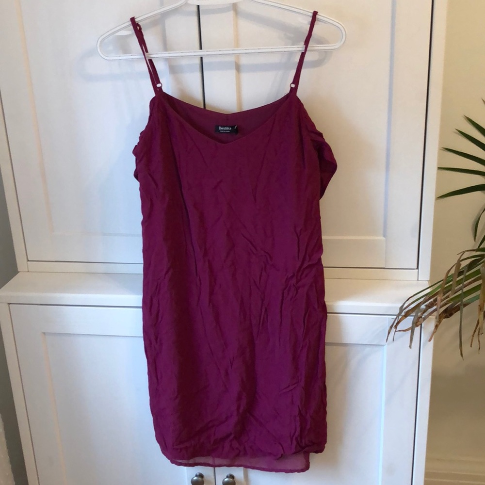 Bershka pink dress
